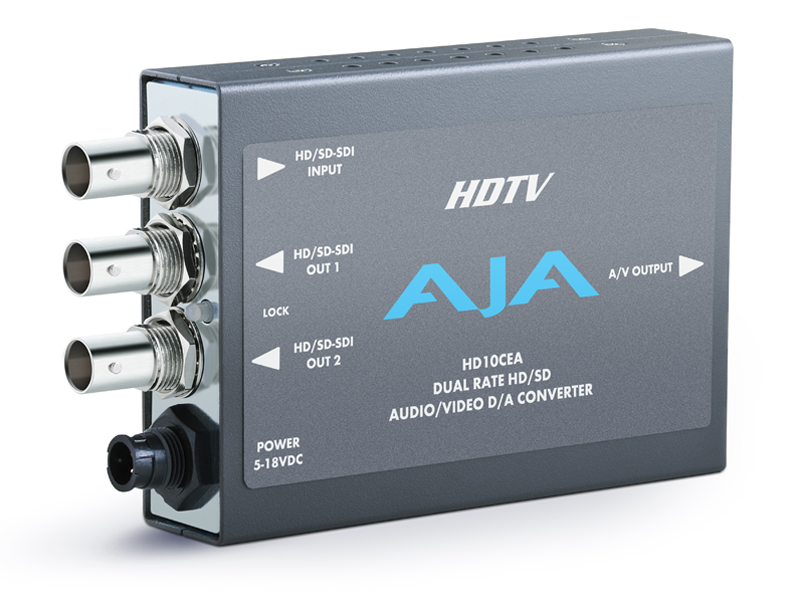 AJA Converter SD-SDI/ HD-SDI auf analog Video HD10CEA